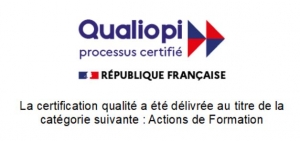 Cliquer sur le Logo Qualiopi afin de voir/ télécharger le certificat d'Enlighten Languages